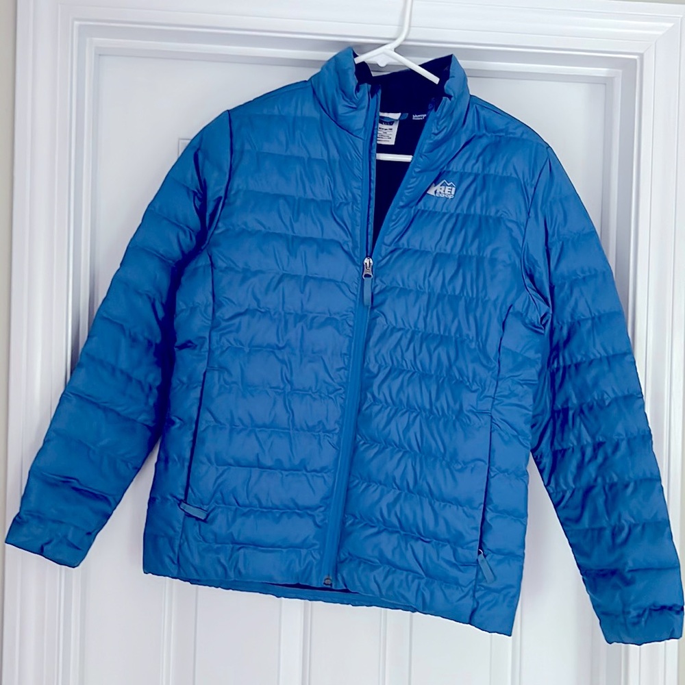 Boys’ REI Jacket, X-large (18), blue